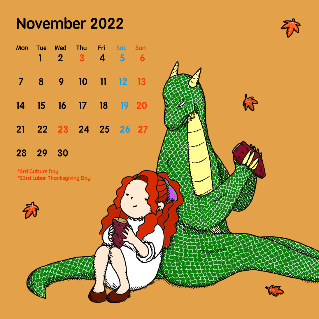 2022 Calendar 11
